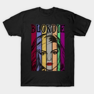 Blondie Retro Style - Pop Art T-Shirt